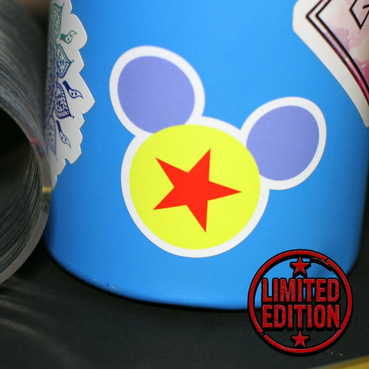 2 Mixar Stickers - Crazy Nate - Sticker