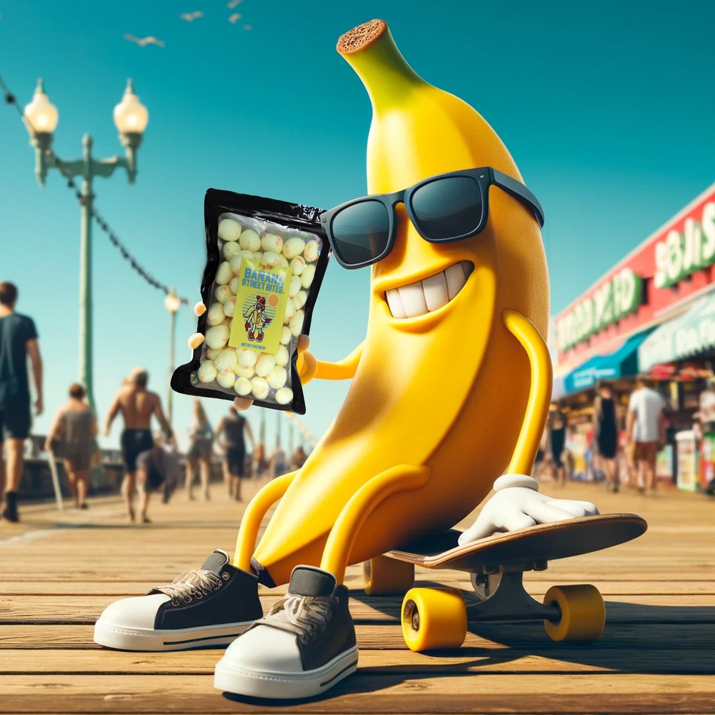Banana Street Bites™ - Crazy Nate - candy