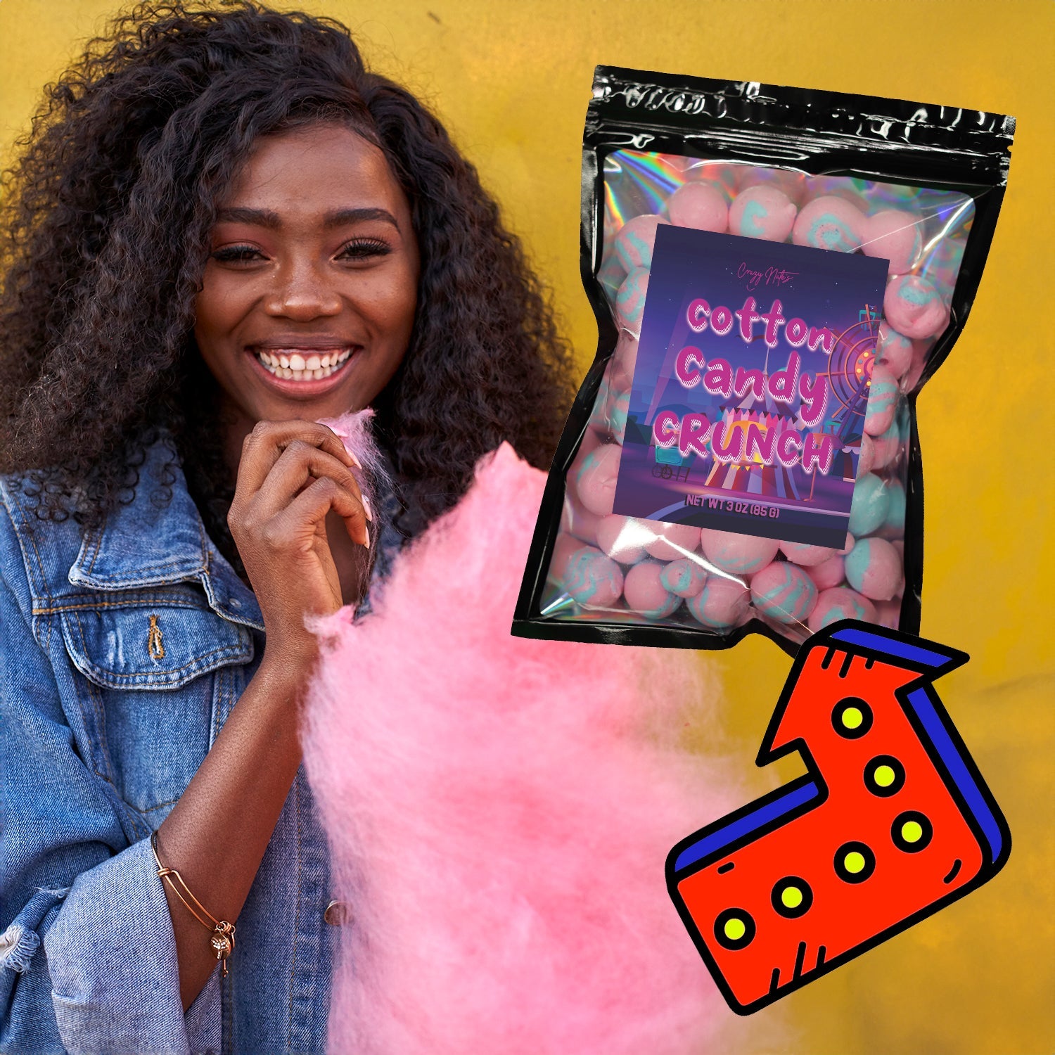 Cotton Candy Crunch™ - Crazy Nate - candy