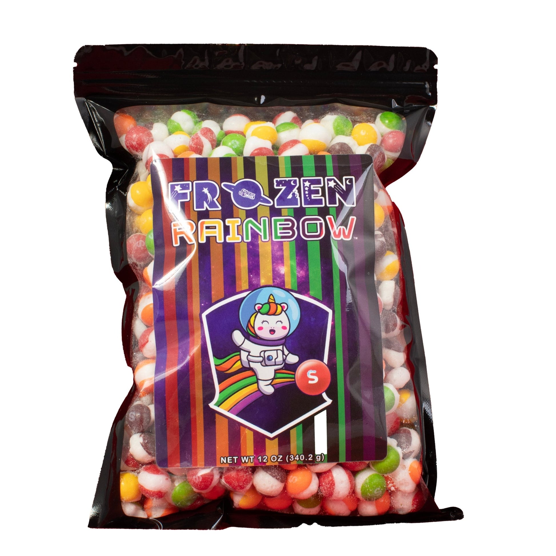 Frozen Rainbow - Freeze Dried Skittles (original, sour, wild berry, & smoothie) - Crazy Nate - candy