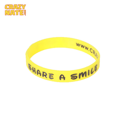 Share a Smile Wristband (Glow in the dark)