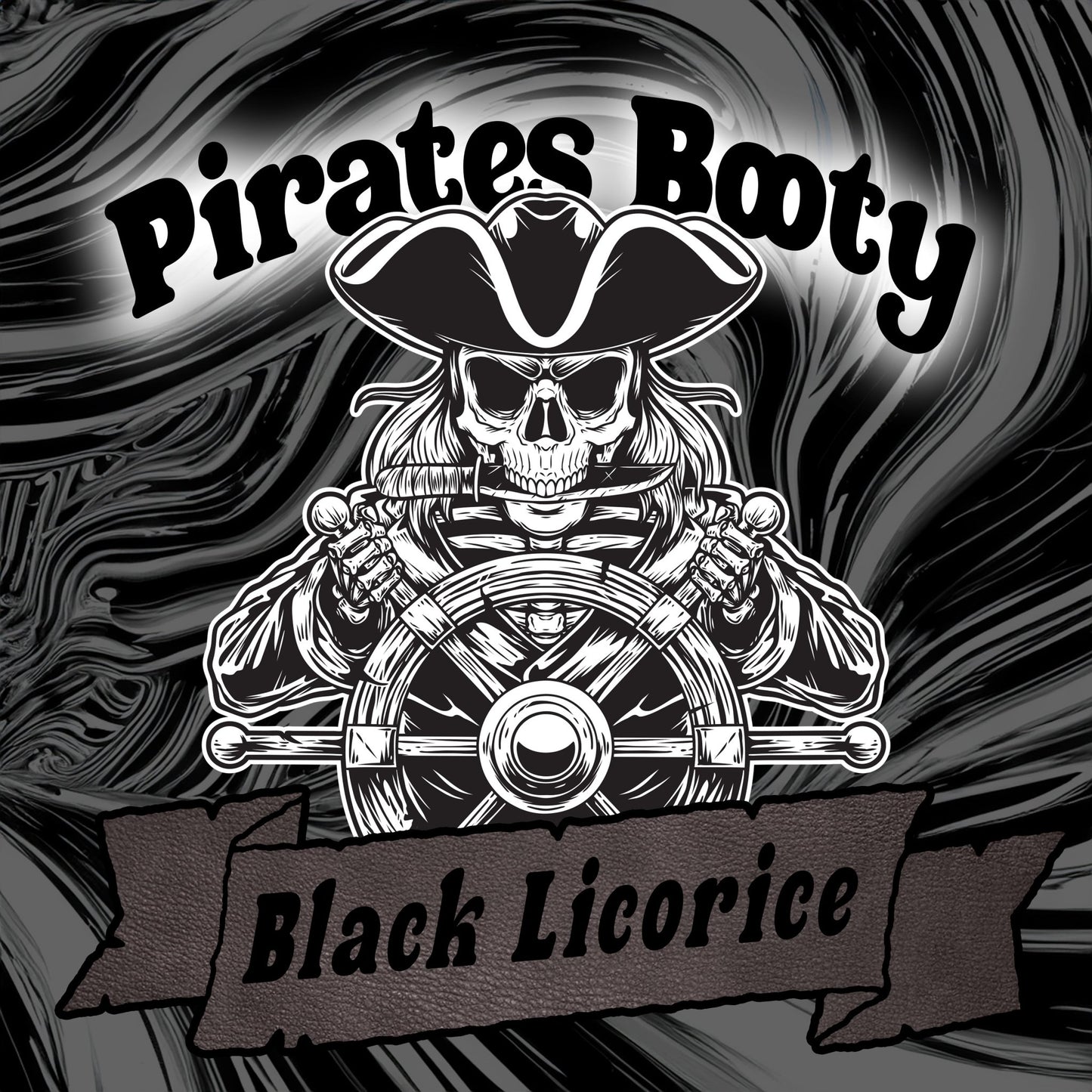 Pirates Booty - Black Licorice - Crazy Nate - candy