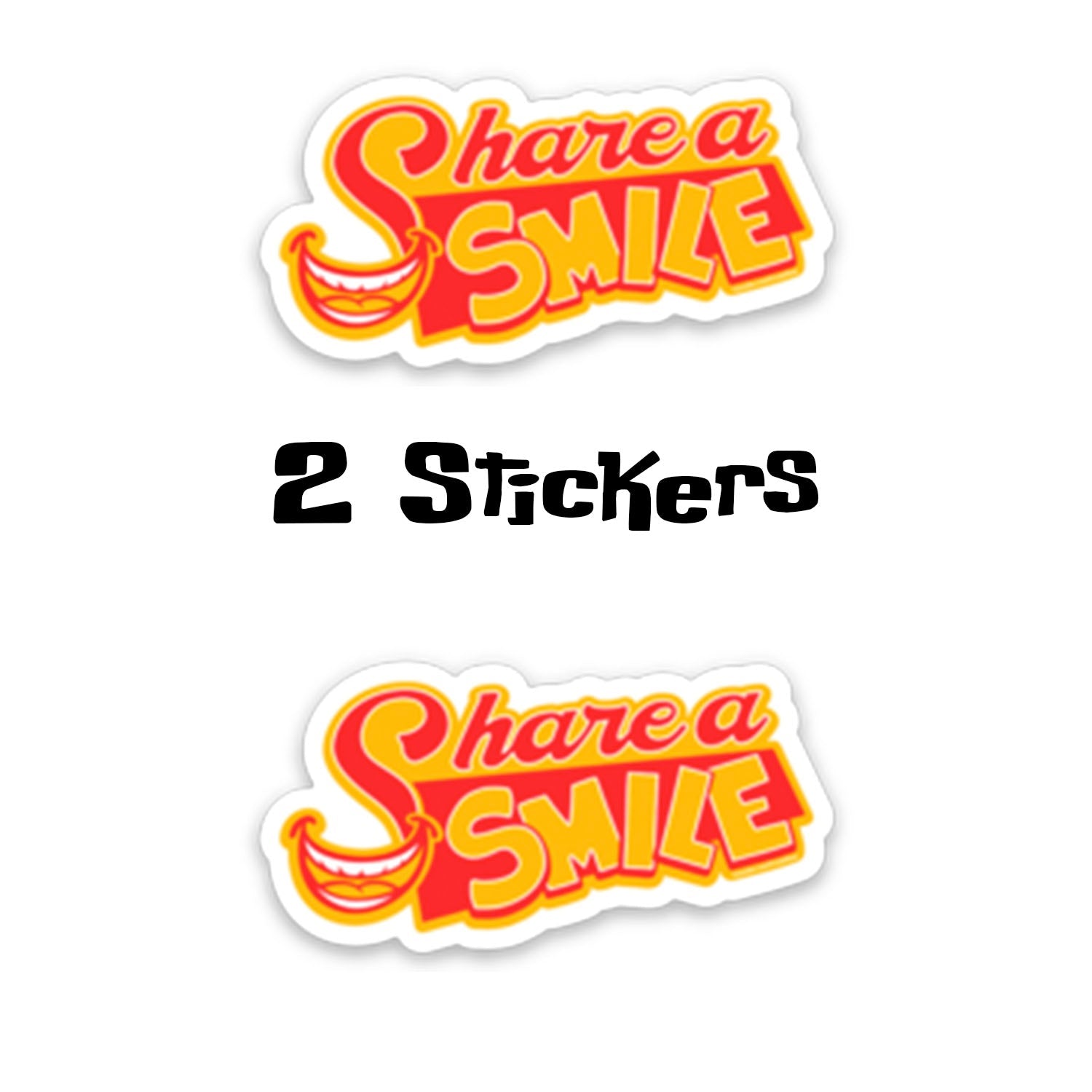 Team Share a Smile - Crazy Nate - Sticker